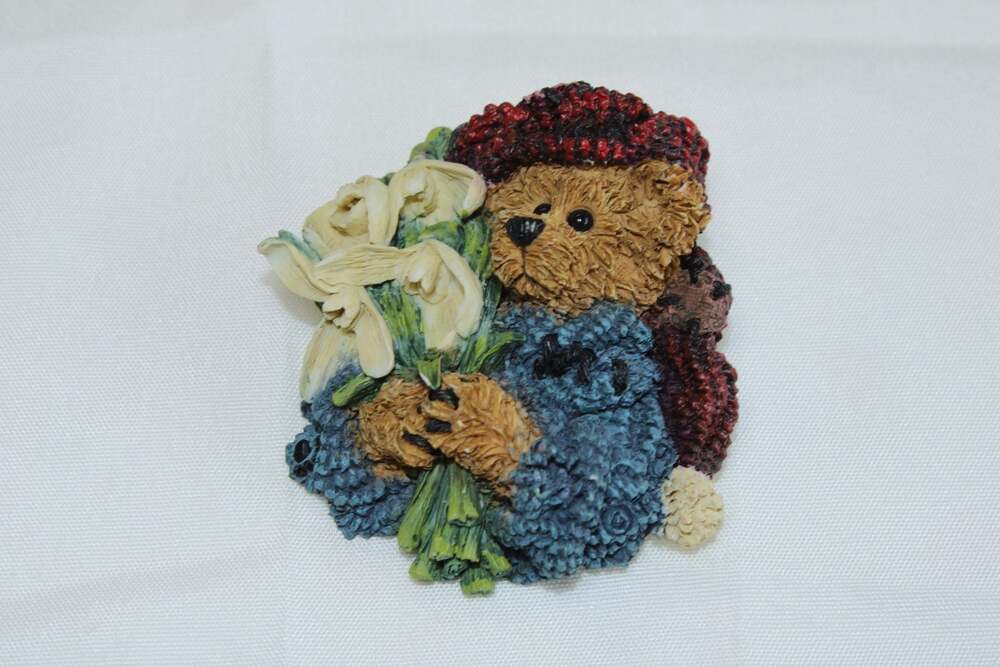 Boyds Bears Bearwear The Floral Collection Pin